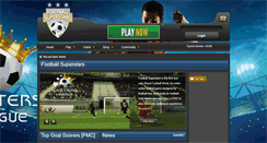 Desktop Screenshot of footballsuperstars.com